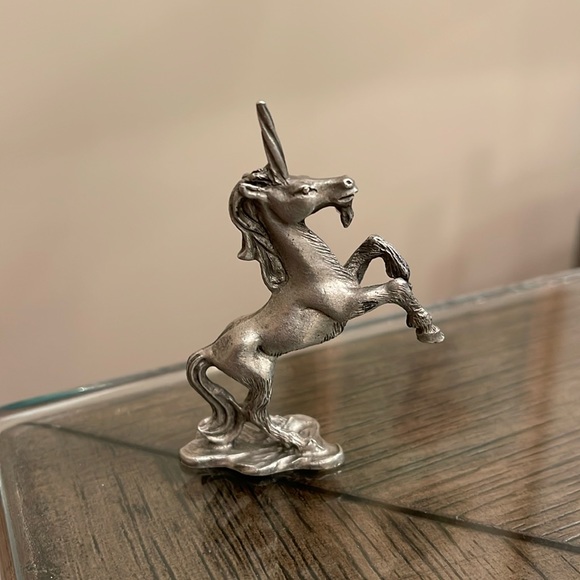 Vintage Spoontiques Unicorn 1981 Pewter Miniature Figure PP524 - Picture 2 of 16